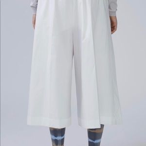 Acne Studios white poplin Pants